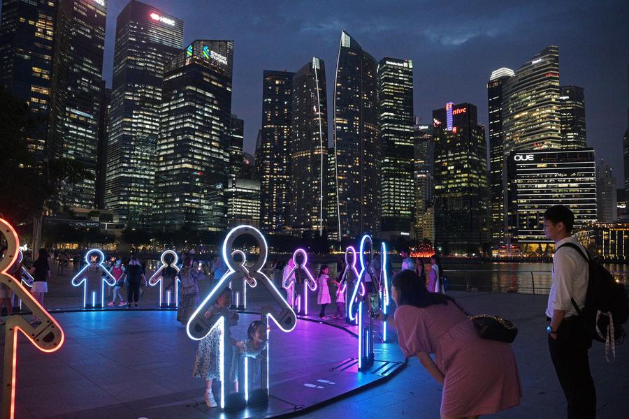 Singapore has launched a new raid on a company involved in scamming boss Chen Zhi. Photo: Xinhua