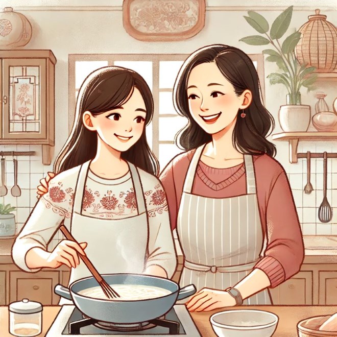 시어머니와 며느리가 서로를 이해해야만 가정이 진정으로 화목해질 수 있습니다. 사진: AI