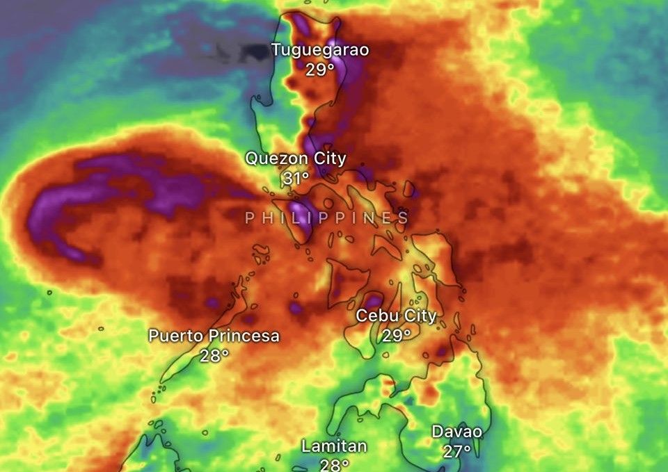 Potential Typhoon No. 15 is expected to bring heavy rain to the Philippines next week. Photo: Philippine Weather System/Pacific Storm Update