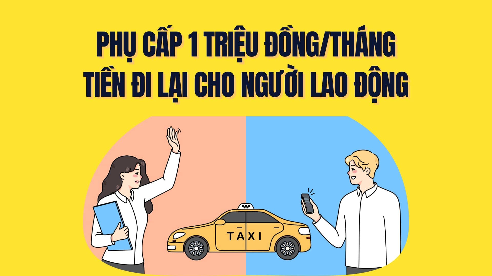 Descuento de 1 millon de VND/mes en gastos de viaje para los trabajadores en que casos. Grafico: Tra My