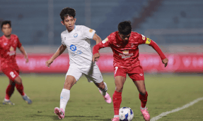 Nam Dinh meets Long An in the 1/8 round of the National Cup. Photo: NDFC