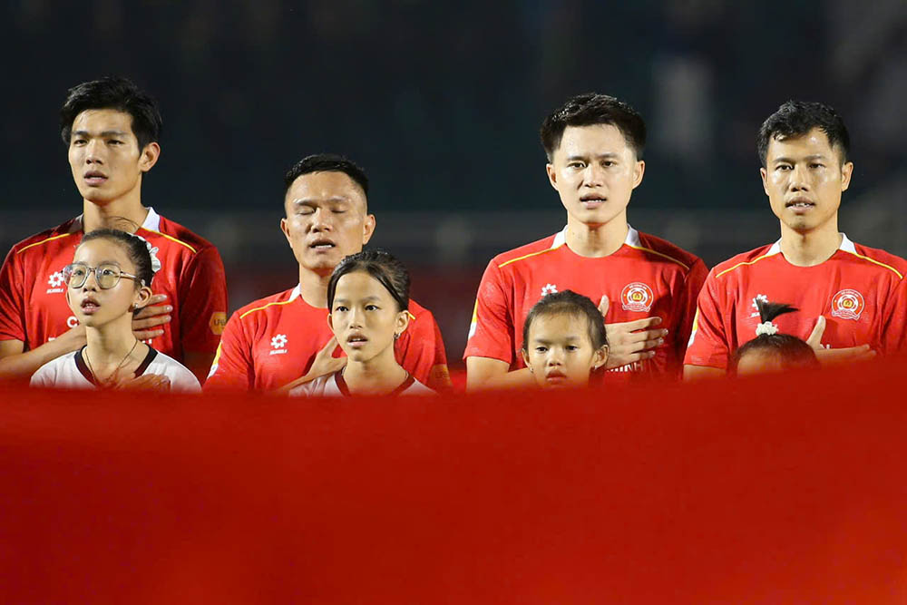 Toi 23.11, cau lac bo Cong an TPHCM co cuoc tiep don TPHCM o luot tran vong 1/8 Cup Quoc gia 2025-2026.