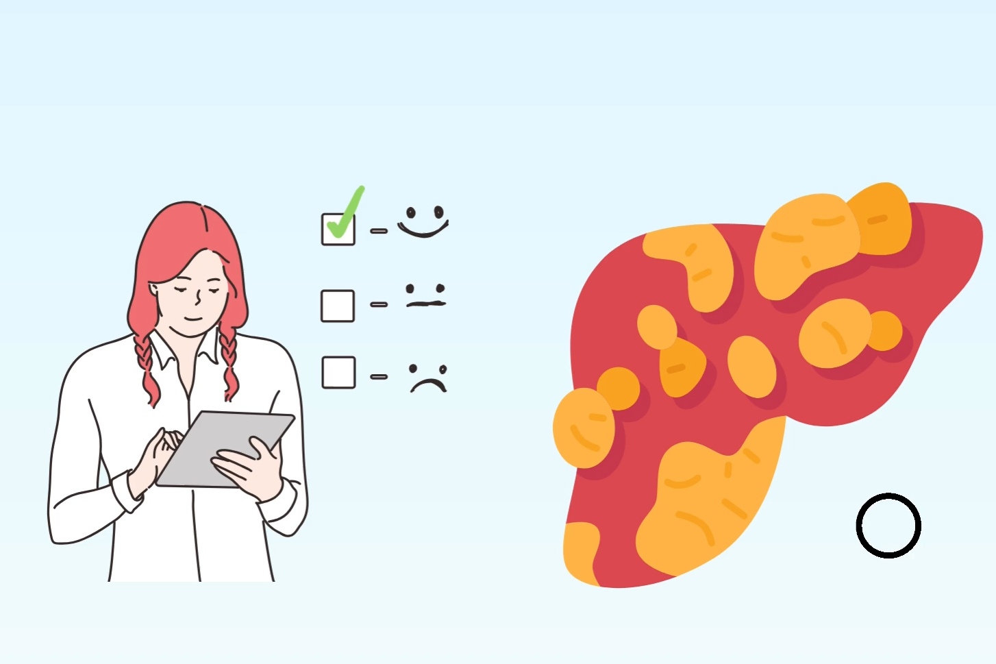 Identify fatty liver at home through easy-to-see signs