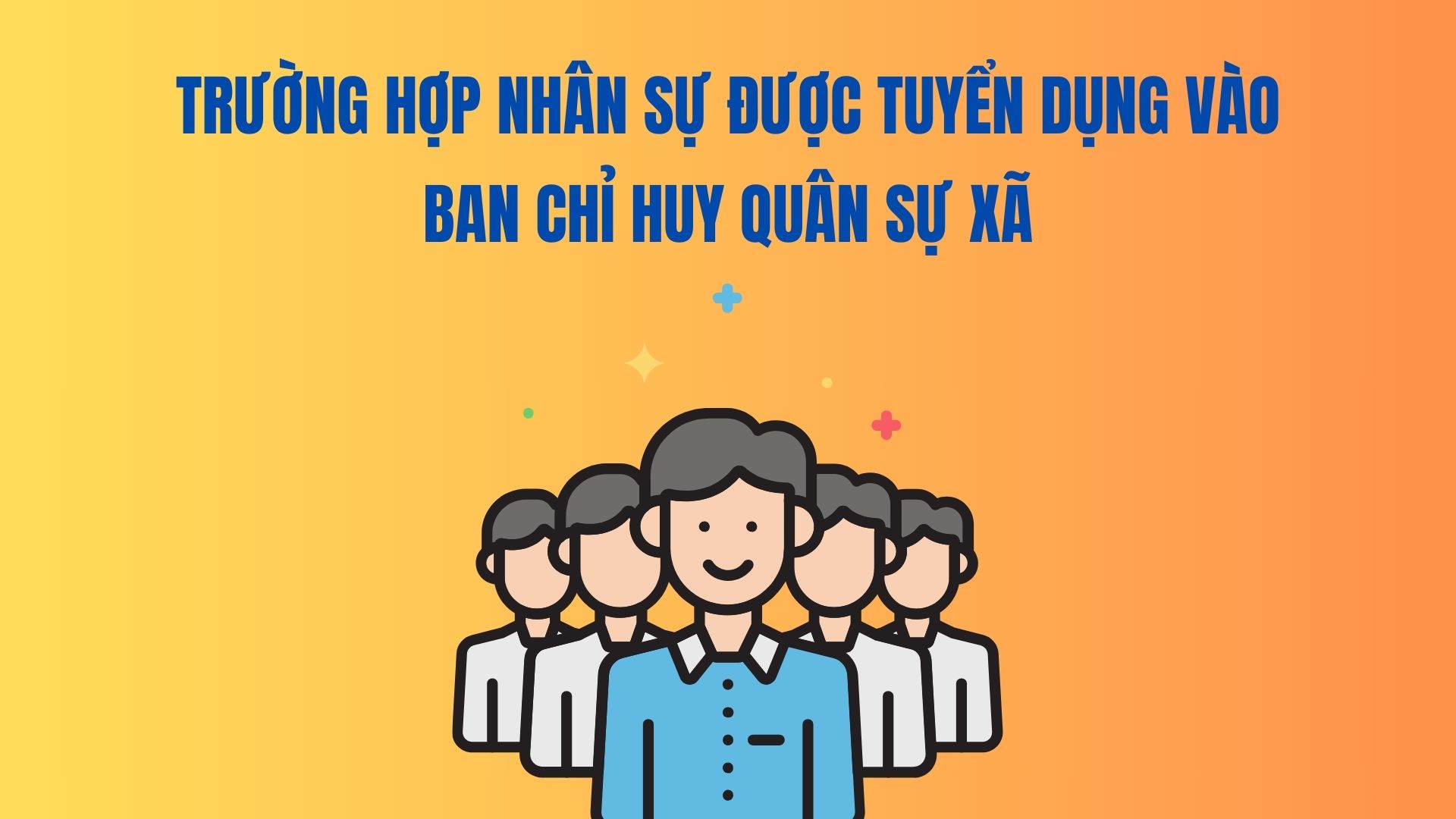 Caso de personal contratado para el Comando Militar de la comuna