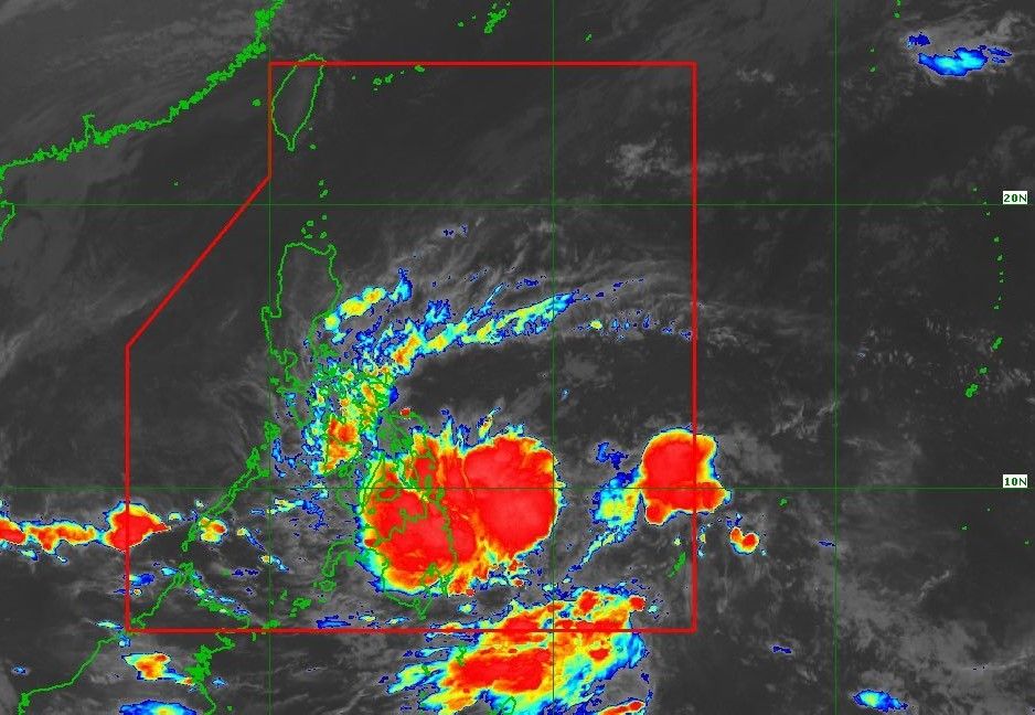 Storm No. 15 is forecast to have the potential to cause heavy rain and flooding in the Philippines. Photo: PAGASA