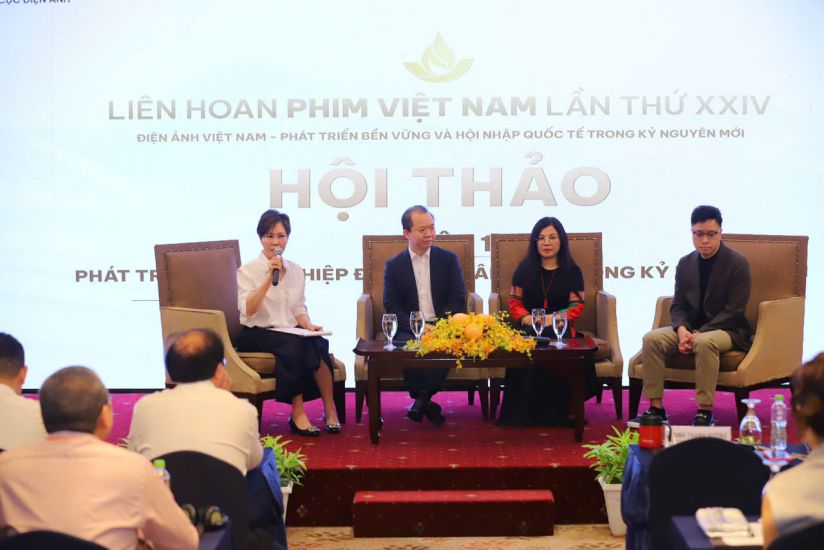 Workshop "Developing the film industry in the new era". Photo: Ngoc Du
