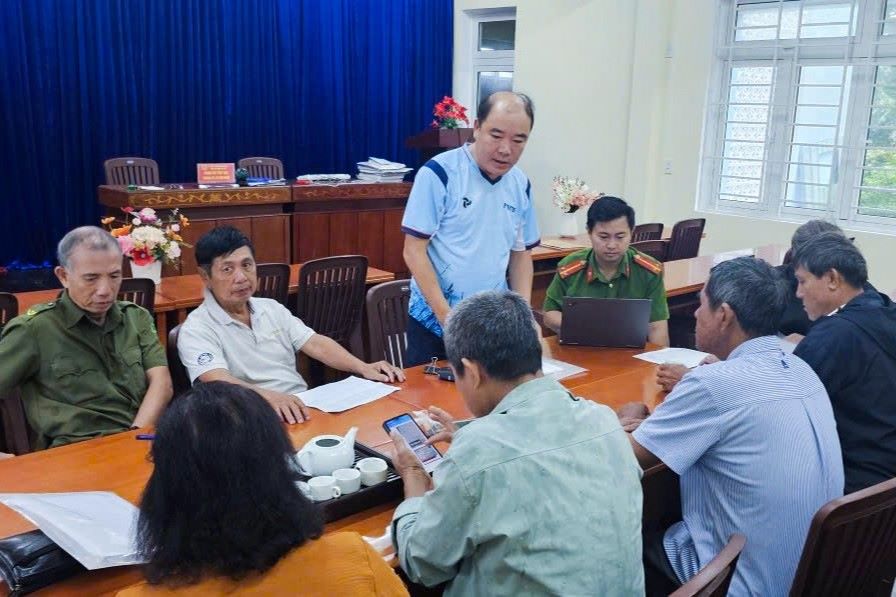 Toan thanh pho da thu thap duoc 442.541/464.750 ho so, dat 95,22%. Anh: Tran Thi