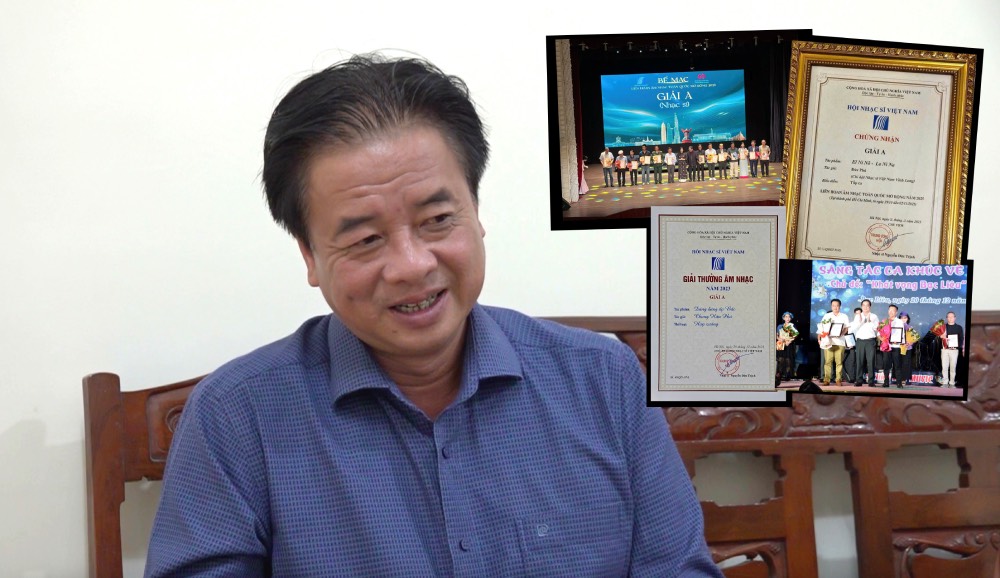 ドンタップの音楽家が全国音楽賞Aを受賞するのを助けたことを明らかにする