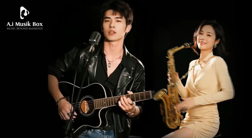 “Say mot doi vi em” do AI hat, thu hut hon 14 trieu luot nghe tren kenh YouTube cua Ken Quach. Anh cat tu video Ken Quach.