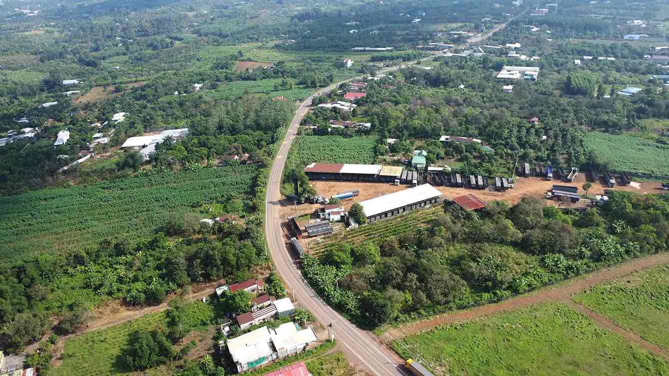 Dong Nai省Dau Giay村を通過する既存のDT 769号線が、ロンタイン空港を結ぶために拡張されます。写真:HAC