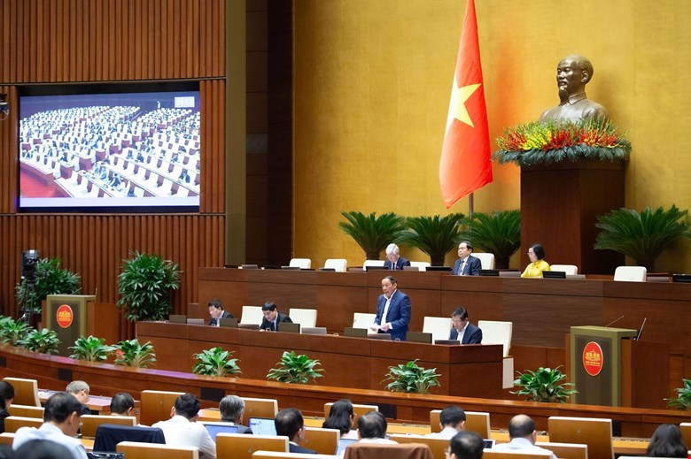 Phien hop chieu 24.11 cua Quoc hoi. Anh: Quochoi.vn