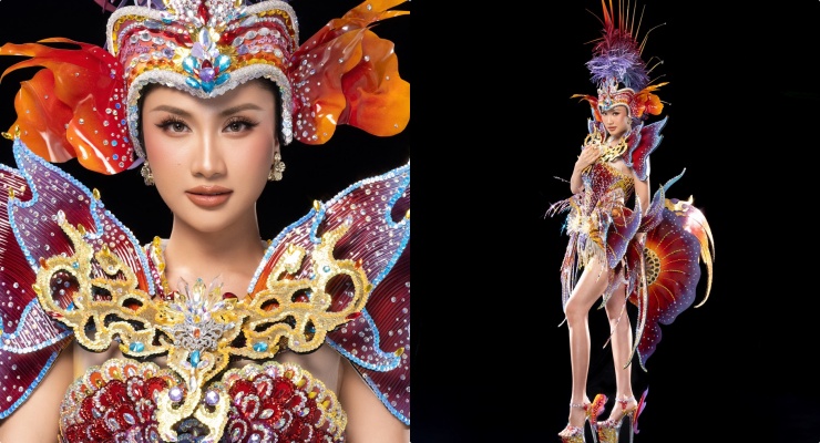 Miss Phuong Linh. Photo: Miss Cosmo unit.