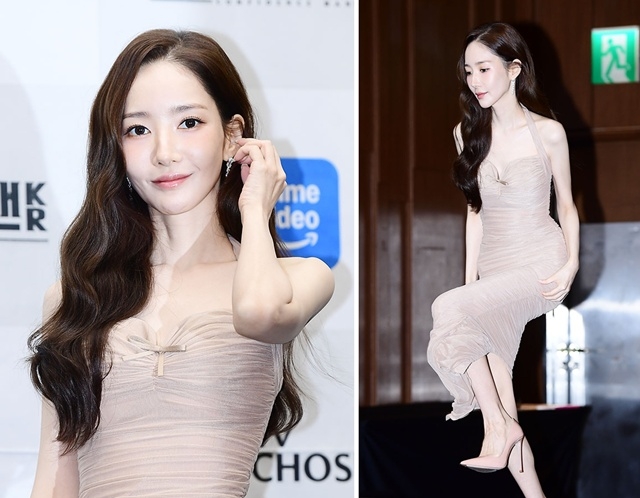 Voc dang qua gay nhung thang gan day cua Park Min Young gay lo ngai. Anh: Nha san xuat