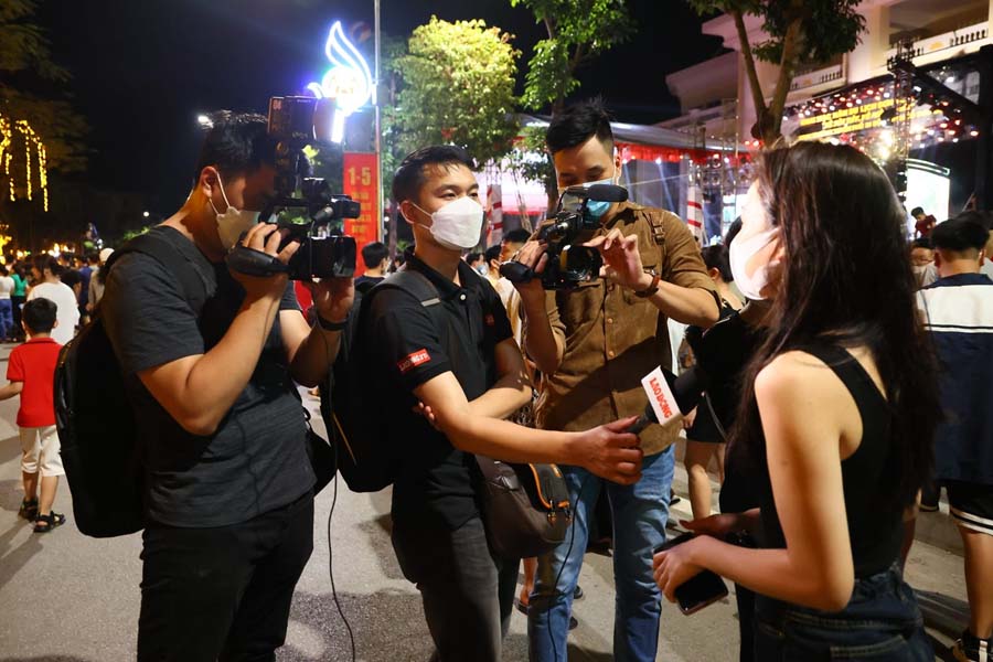 Luat Bao chi (sua doi) duoc ky vong se tao ra hanh lang phap ly vung chac nham bao ve quyen va loi ich chinh dang cua nguoi lam bao. Anh: Lao Dong