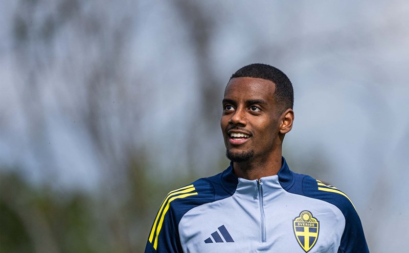 Doi tuyen Thuy Dien cung khong the la noi Isak tim lai duoc phong do. Anh: AFP