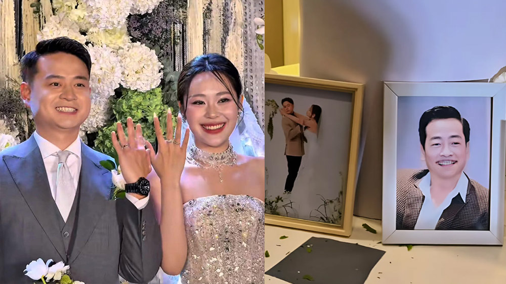 Con trai NSND Hoang Dung dat anh tuong nho bo trong ngay cuoi. Anh cat tu video