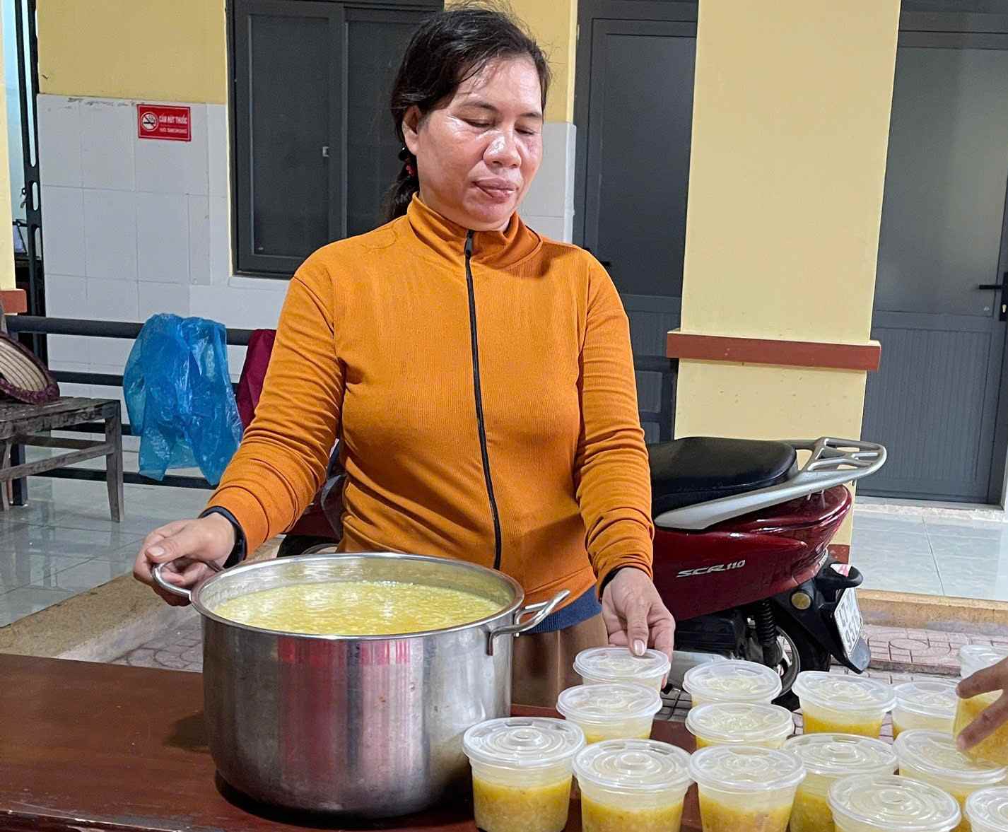 Tram Y te xa Buon Don cai thien dinh duong cho tre em suy dinh duong tren dia ban. Anh: Bao Lam