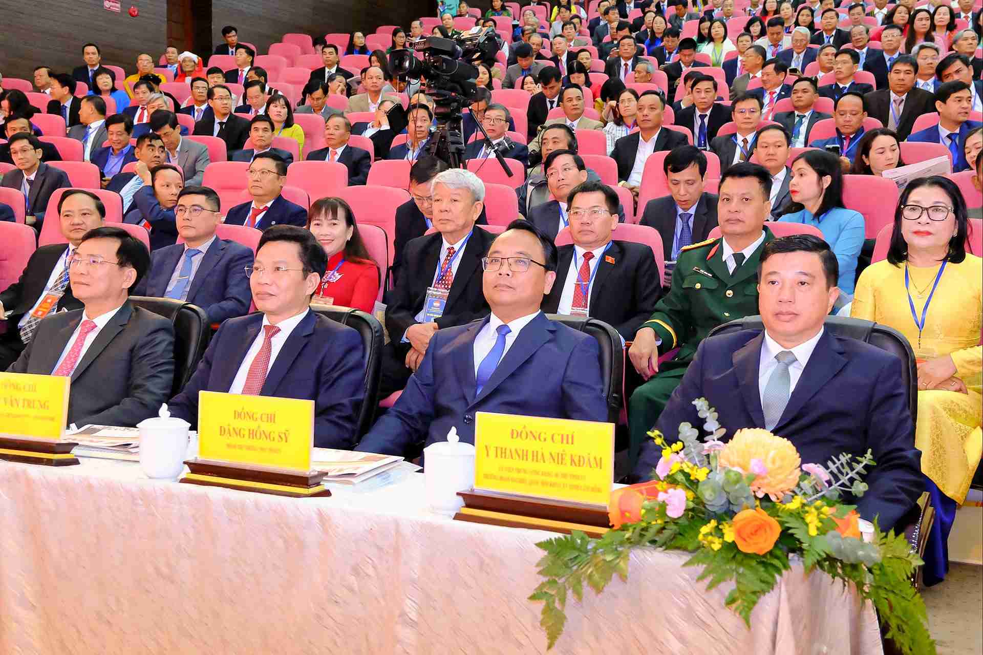 Cac dai bieu du Dai hoi. Anh: Phuc Khanh