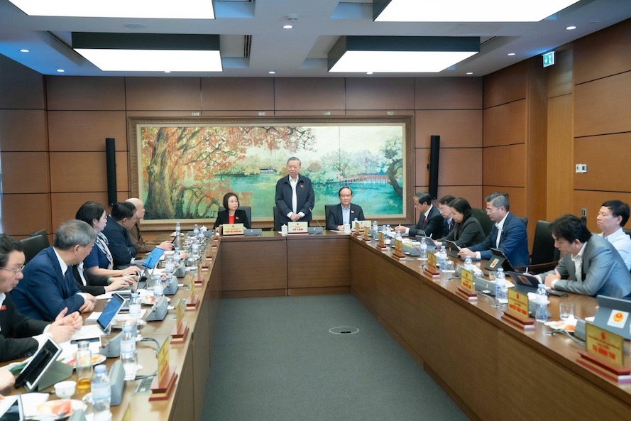 Tong Bi thu To Lam khang dinh quan diem, tang truong kinh te deu huong den doi tuong thu huong la cuoc song cua nguoi dan.