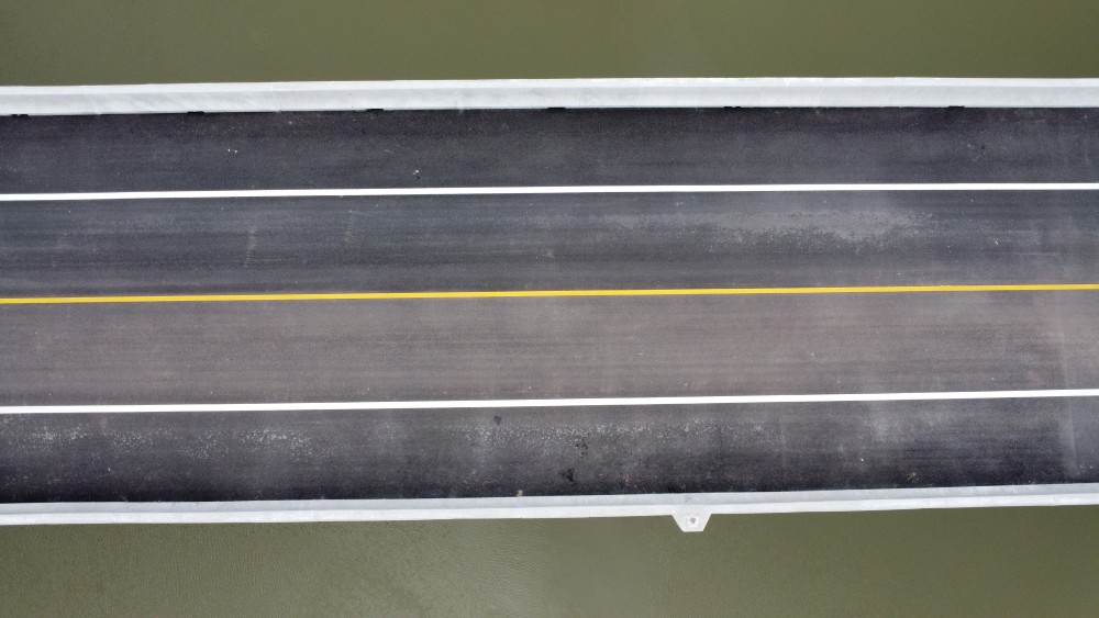 Cay cau duoc xay dung chi trong chua day 2 nam. Anh: Dinh Trong