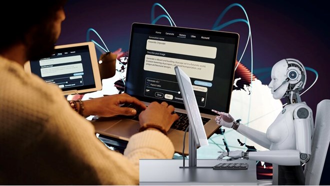 In the AI era, the role of young people is becoming increasingly important. Photo: Anh Vu