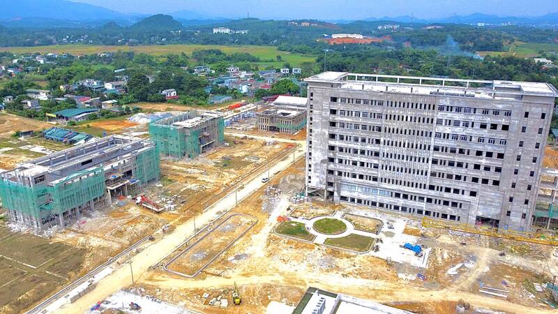 Du an Benh vien da khoa tinh Tuyen Quang. Anh: Viet Bac