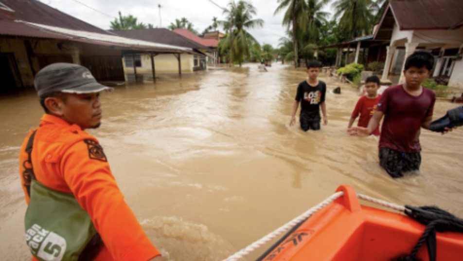 Severe flooding in Thailand. Photo: Xinhua
