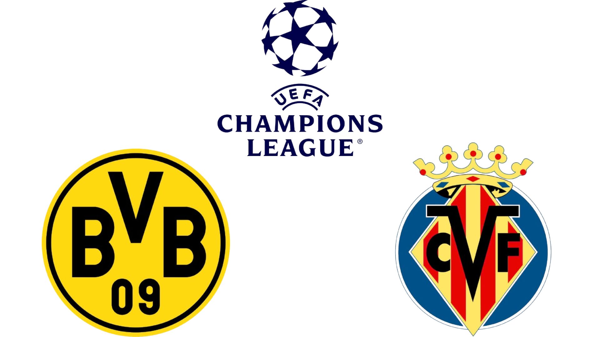 El Dortmund se enfrenta al Villarreal en la Liga de Campeones. Grafico: Van An