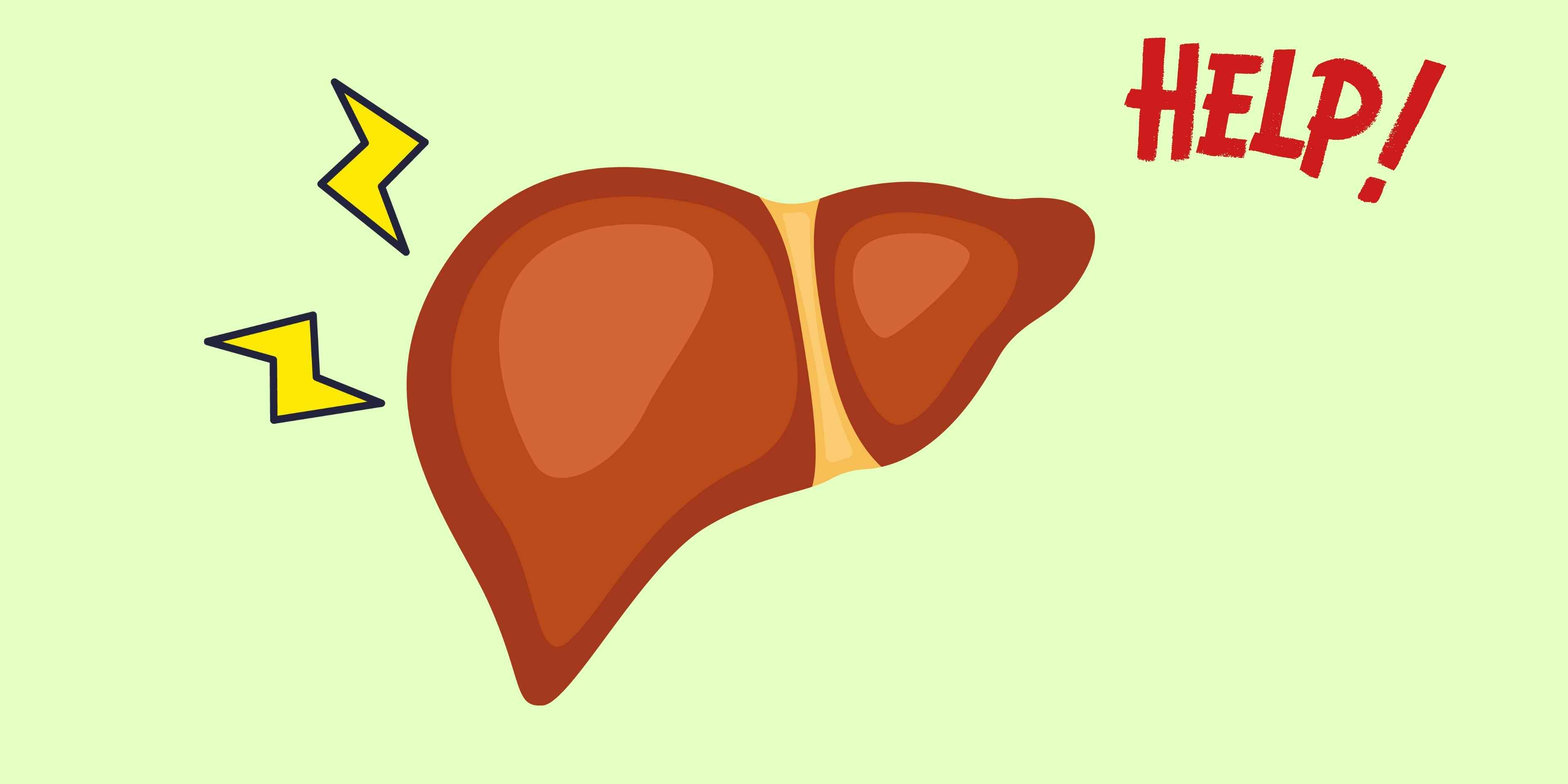 Viêm gan ảnh hưởng trực tiếp đến sức khỏe tinh thần và thể chất của người bệnh. Đồ họa: Bảo Anh