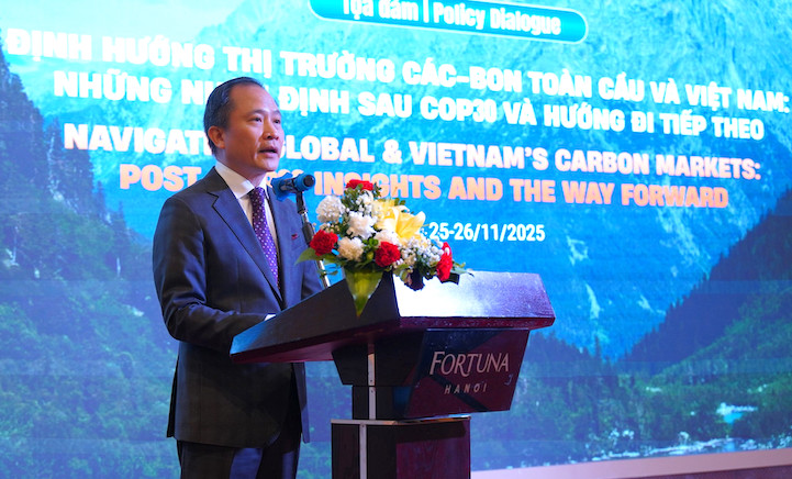 PGS.TS Lê Trung Thành phát biểu tại tọa đàm. Ảnh: BTC 