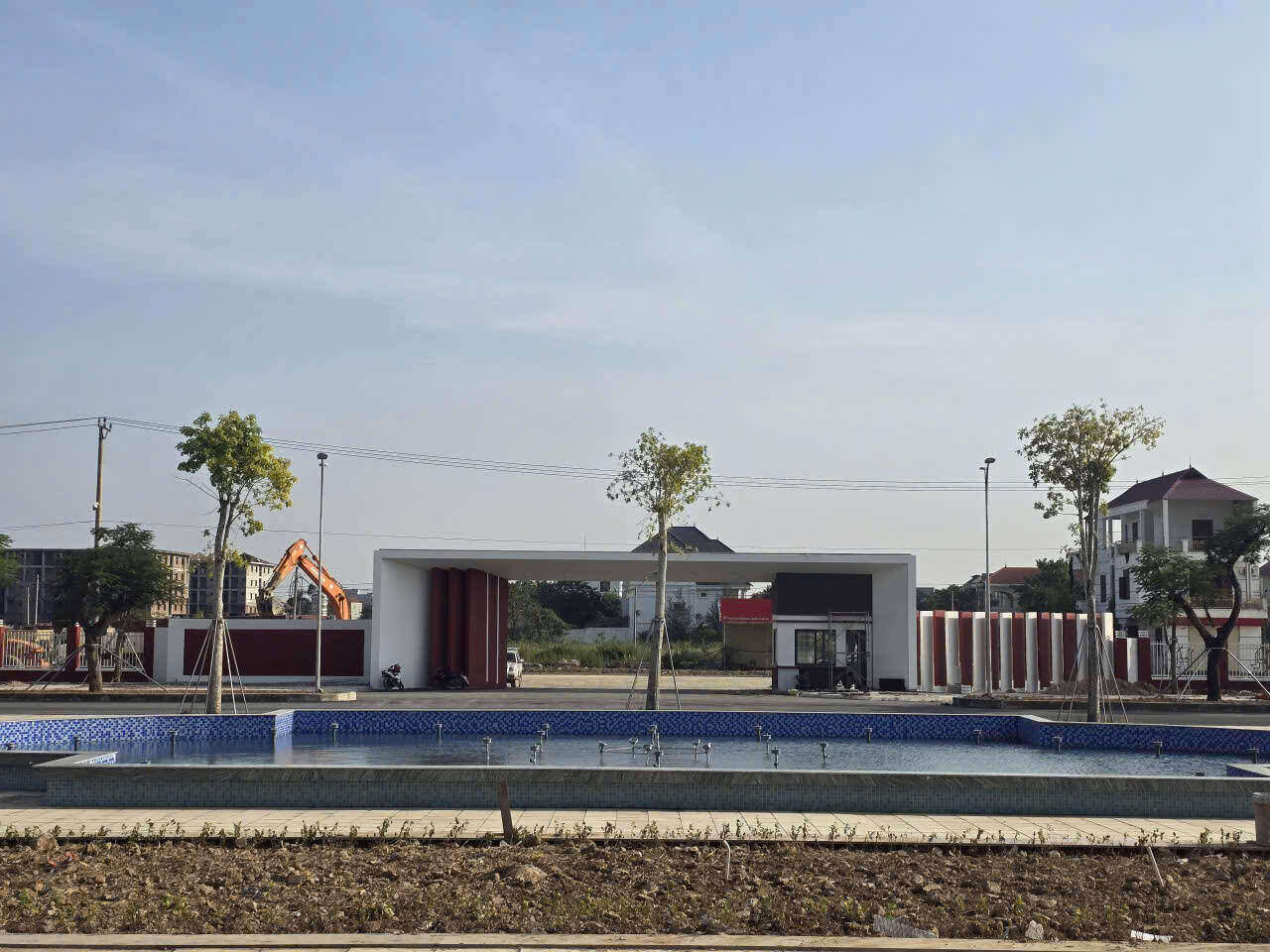 Theo du kien Du an Truong Dai hoc Hoa Lu se duoc khanh thanh va ban giao vao ngay 19.12 toi day. Anh: Nguyen Truong