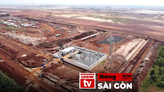 ホットニュースサイゴン:ロンタイン空港には独自の変電所があり、超大型プロジェクトに電力を供給する準備ができています