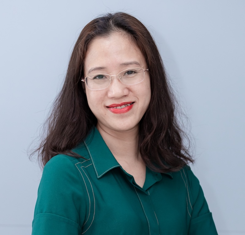 Thac si Le Thi Thu - Chuyen gia tu to chuc Chien dich vi tre em khong thuoc la Hoa Ky (CTFK). Anh: NVCC