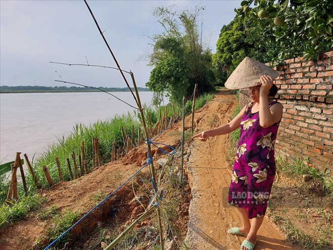 Sat lo tien sat tuong rao ho gia dinh ba Do Thi Nhung. Anh chup thang 6.2022: To Cong.