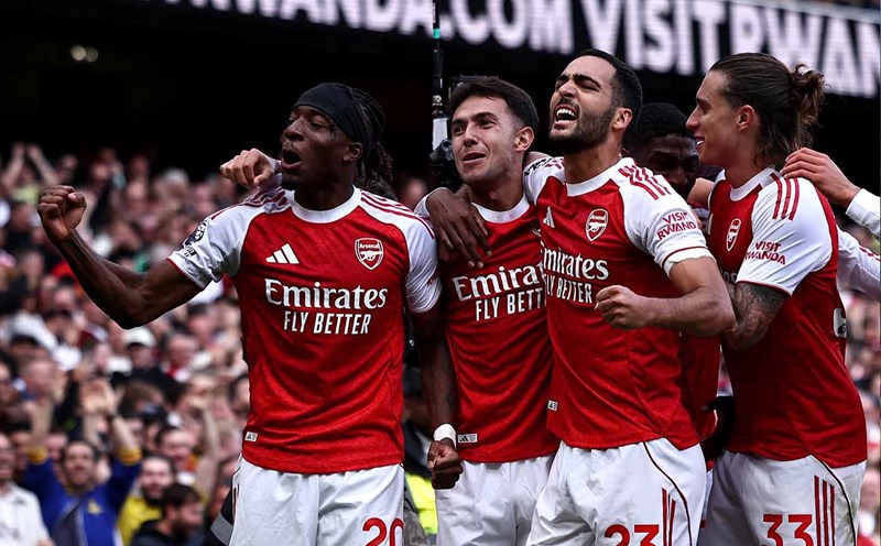 Arsenal dang la doi bong manh nhat chau Au. Anh: AFP