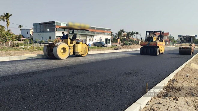 Hưng Yên tăng tốc thi công các tuyến đường trục kết nối khu kinh tế