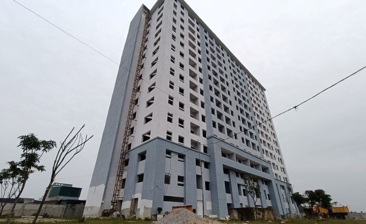Social housing project (in Quang Phu ward, Thanh Hoa). Photo: Quach Du