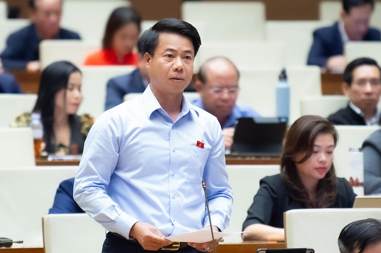  Dai bieu Hoang Quoc Khanh (Doan Lai Chau). Anh: Media Quoc hoi  