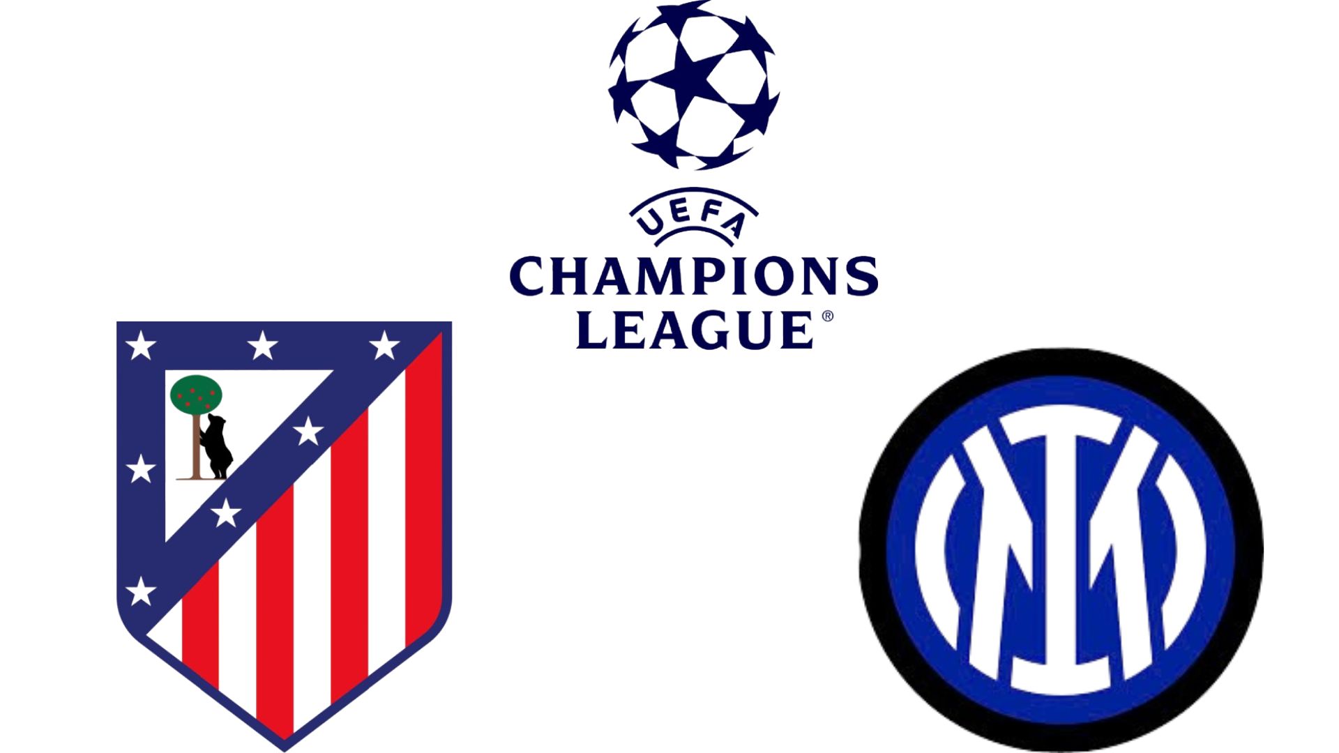 El Atletico de Madrid se enfrenta al Inter de Milan en la Liga de Campeones. Grafico: Van An
