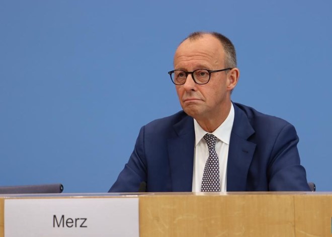 Thu tuong Duc Friedrich Merz. Anh: Xinhua