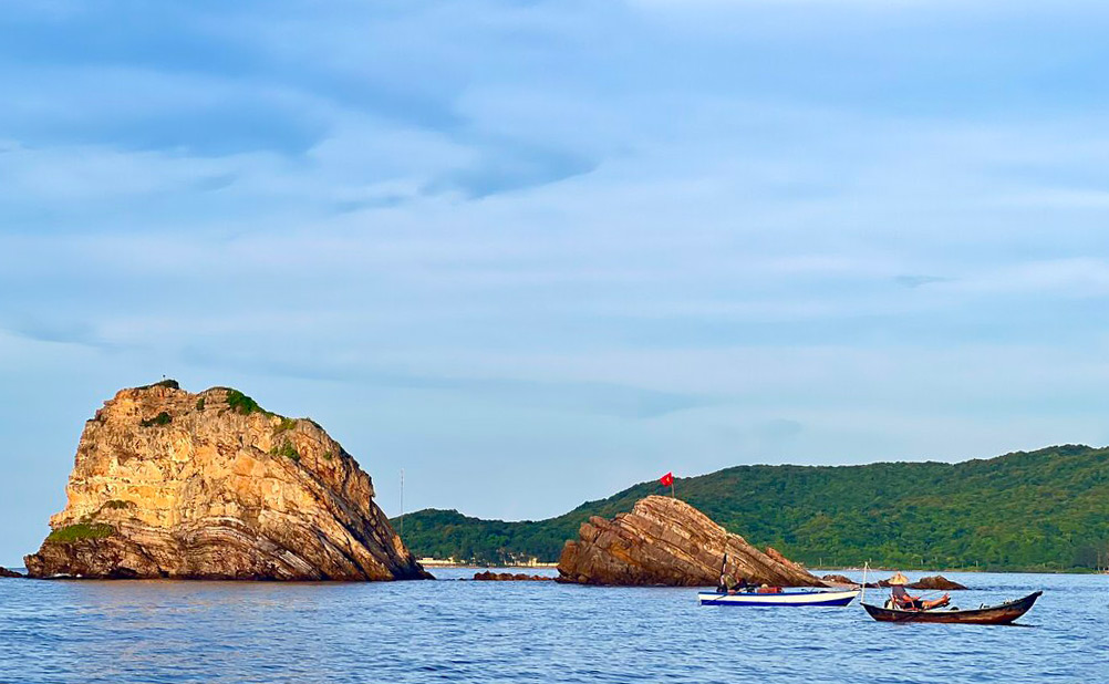 A corner of Thanh Lan Island, Co To Special Zone. Photo: Ha Le