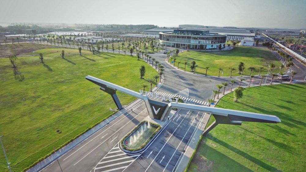 To hop nha may VinFast tai Hai Phong. Anh: VinFast