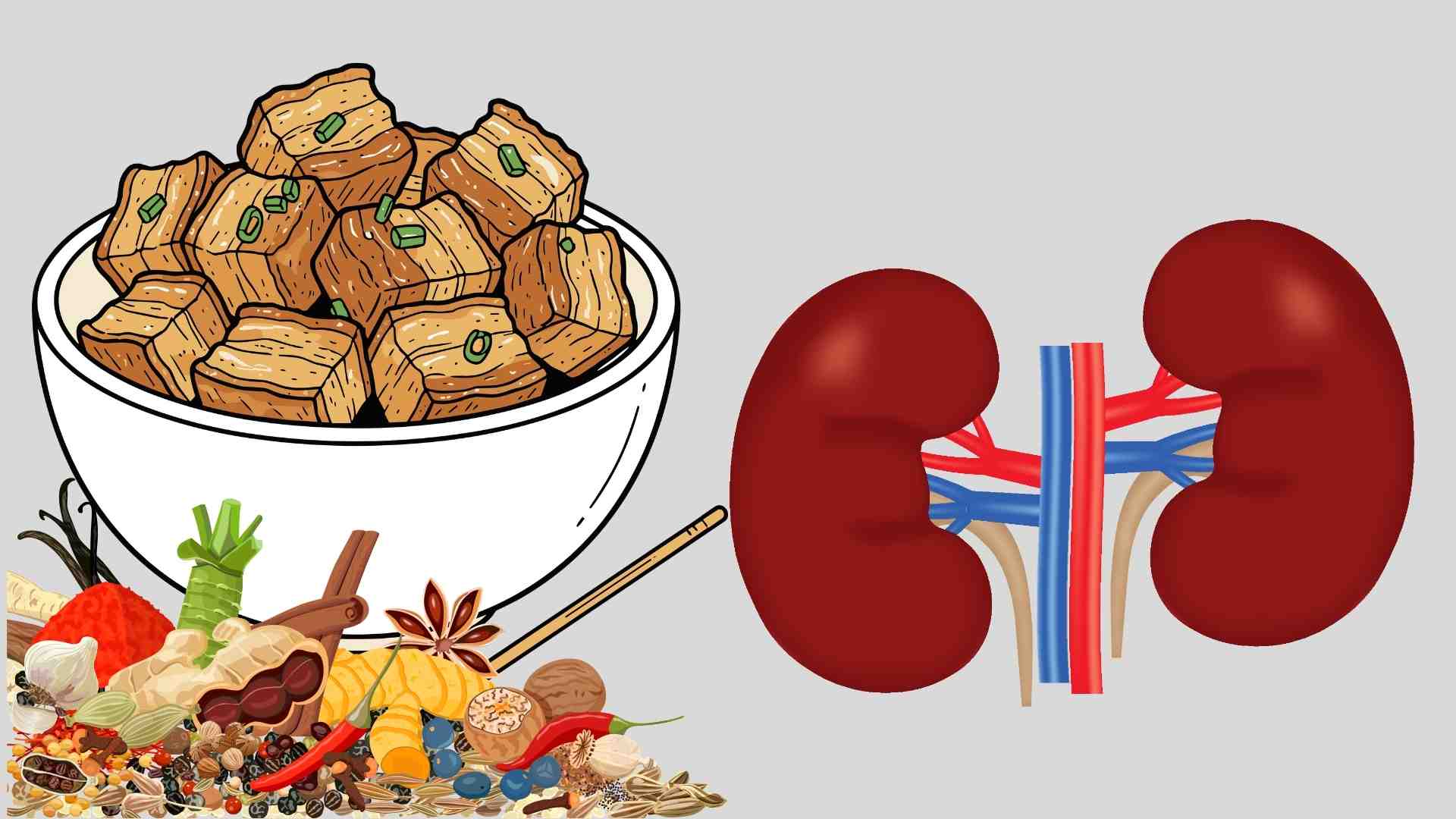 Eating too much of the stewed dish can damage the kidneys. Graphics: Ha May