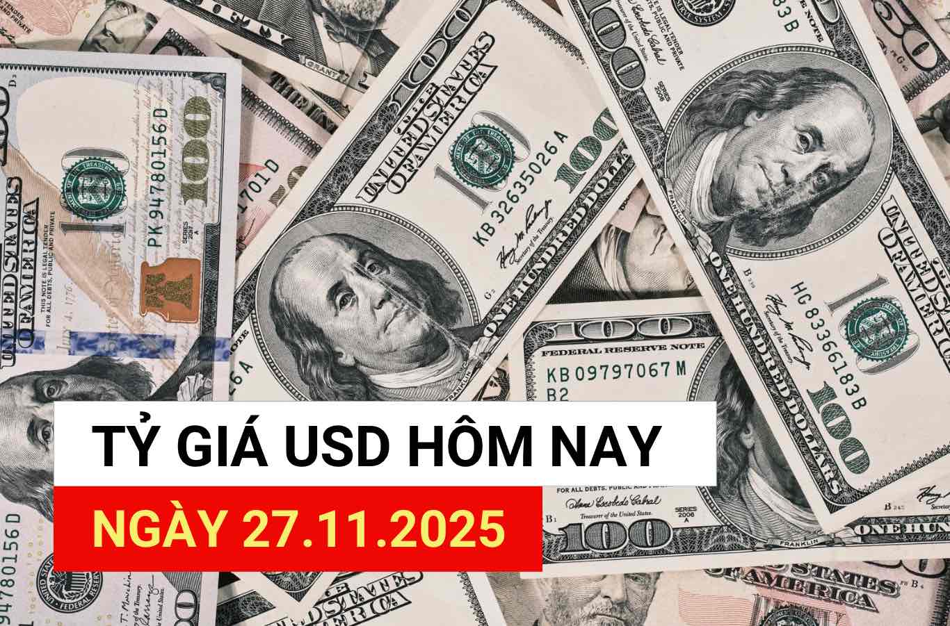 2025 年 11 月 27 日の米ドル為替レート.