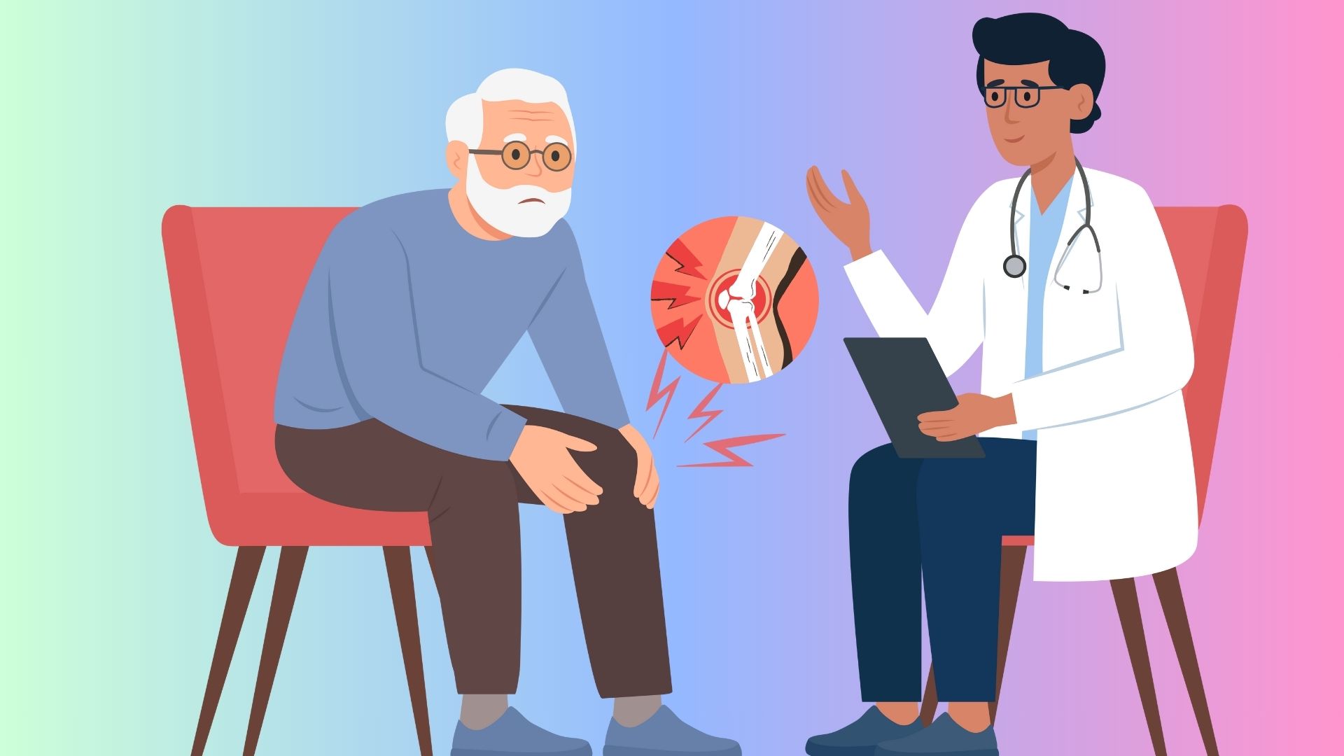 高齢者が膝の筋肉を増やすのを助けることは、痛みを軽減するだけでなく、バランスを取り、運動する能力を向上させるのにも役立ちます。写真:My Linh