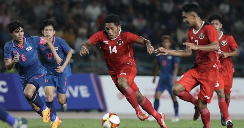 U-22インドネシア代表はSEA Games男子サッカーの現チャンピオンです。写真:Thanh Vu
