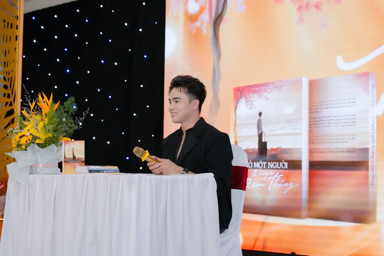 MC Hai Trieu. Photo: Son Pham.