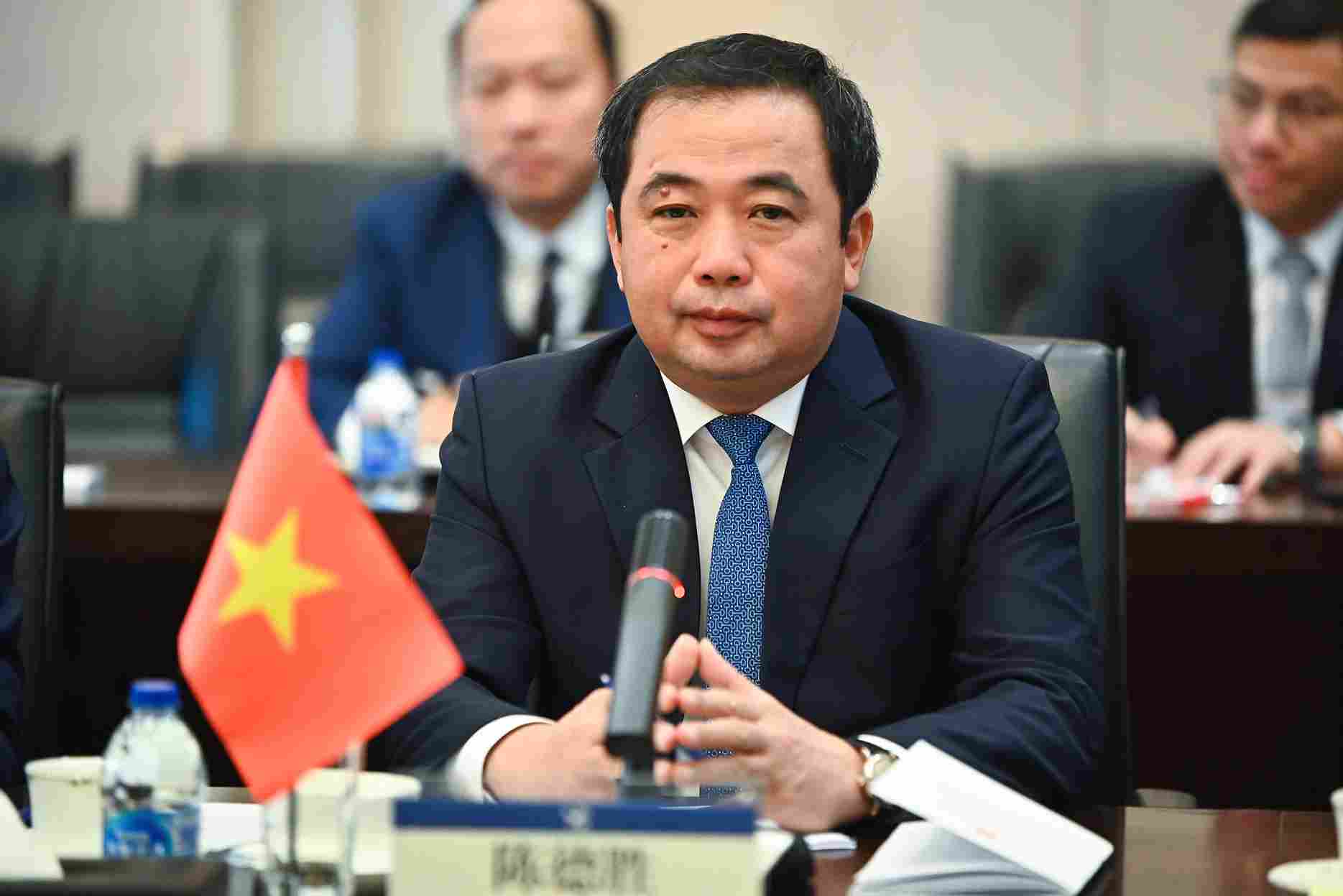 Ong Tran Duc Thang, Bo truong Bo Nong nghiep va Moi truong khang dinh, cac lanh dao Dang, Nha nuoc Viet Nam luon quan tam den viec cung co, day manh hop tac voi Trung Quoc tren tat ca cac linh vuc, dac biet la hop tac nong nghiep va moi truong. Anh: Tung Dinh