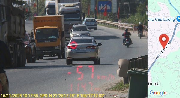The owner was fined in Bac Ninh. Photo: Bac Ninh Provincial Police