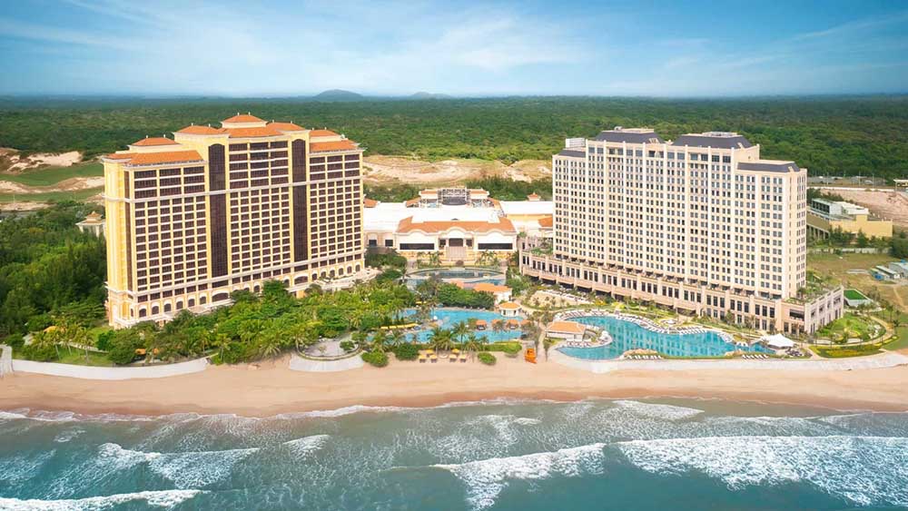 The Grand Ho Tram is included in the pilot program of a game with prizes for Vietnamese people. Photo: Nguyen Hoang